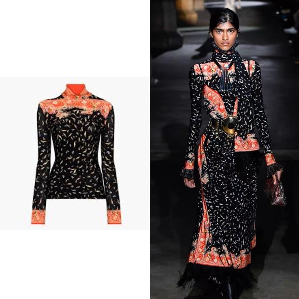 Paco Rabanne Long Sleeve Top - Picture 1 of 10